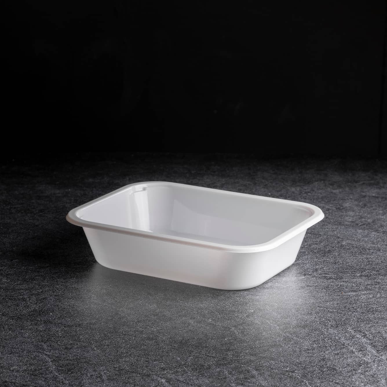 Yucca Packaging CPET ready meal tray for oven, freezer and microwave.