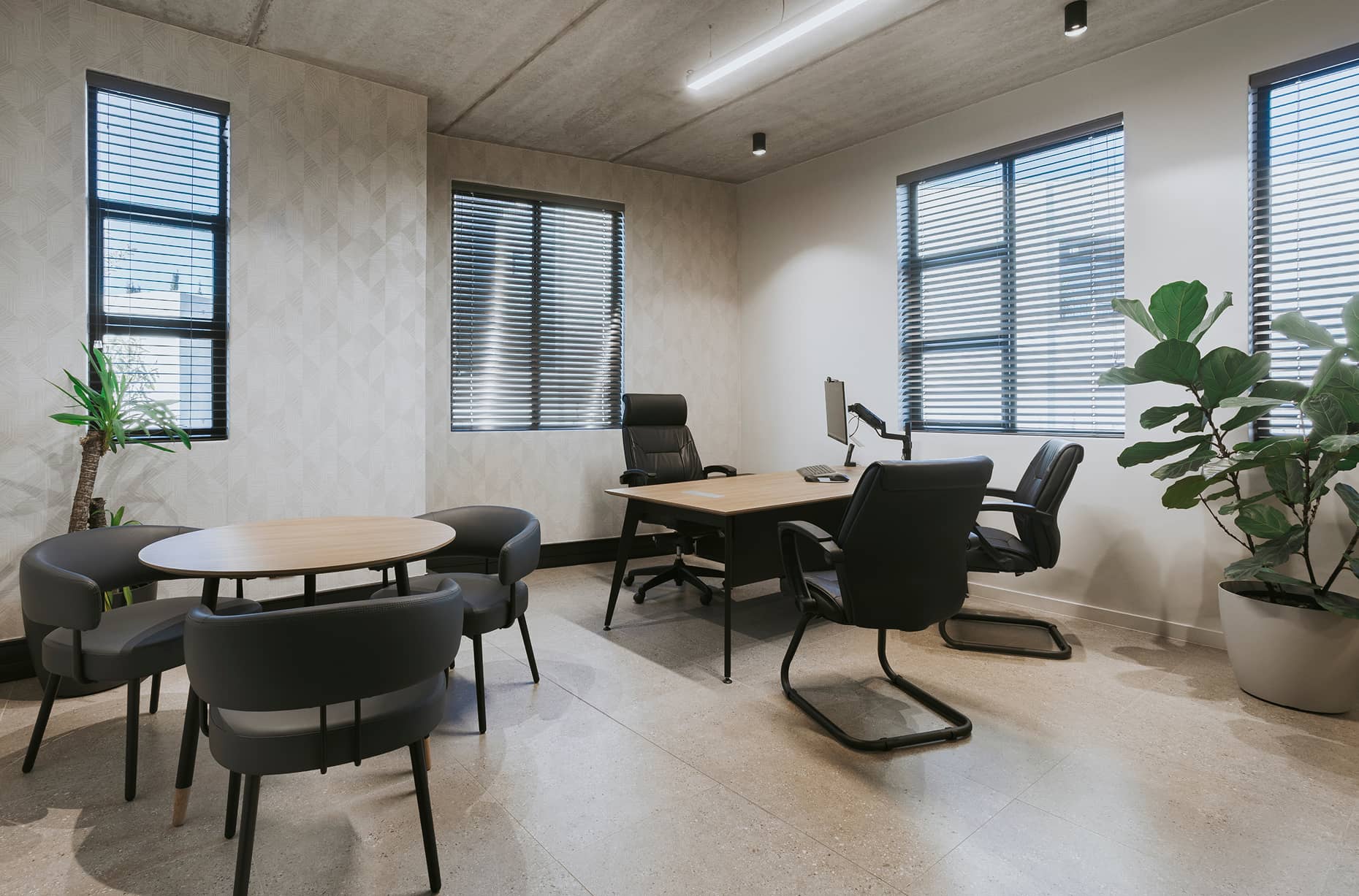 Manager's office at Yucca Packaging.